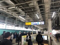 仙台駅には8時18分に到着。