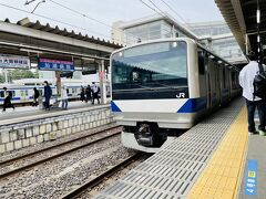 15：09

勝田到着

初めて見た常磐線のE531系