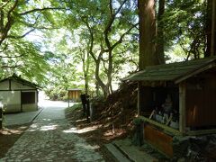 　　　　12:00　奥千本の入口「金峯神社」まで戻ってきた