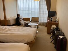 なんやかんやでホテルに到着。
居心地良さそうなお部屋です！