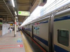 東京駅で降りました。