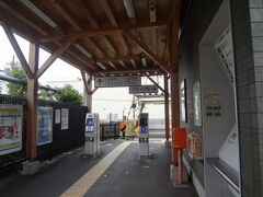 弁天橋駅です。無人駅です（１９７１年から無人です）
SUICAで「ピィ」して乗車します。
車内で乗車券確認ありませんでした。