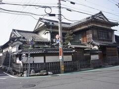 ●矢橋家住宅＠赤坂宿界隈

これは、素晴らしいお家。
「矢橋家住宅」です。
赤坂宿の中心辺りだそうです。