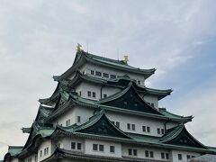 まずは名古屋城へ！
天守閣は2022年12月までの予定で改修工事中でしたが、本丸御殿は中に入って見学できます。