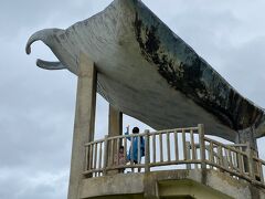 小浜島の一番西、海人公園のマンタ展望台です！