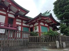 筑土八幡神社。