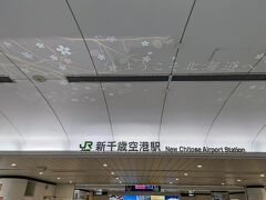空港地下の新千歳空港駅に移動。