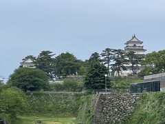 武家屋敷を後に島原城のお堀をぐるっと1周
