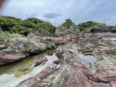 屋久町の枕状溶岩