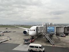 8:30発 JAL097便で大阪へ向かいますが、