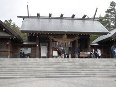 さて、それでは北海道神宮に参拝です。