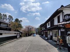 倉敷駅からのんびり商店街などを歩いて美観地区へ。