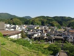 城から見た城下町