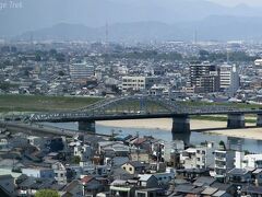 岐阜市役所の展望スペースからも見えました♪
岐阜城からも見えますが、こちらの方が近くてお勧めです。