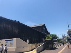 掛川駅到着　おやつを食べに行きます。