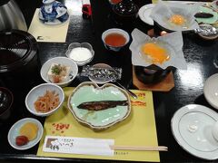 国民宿舎での朝ごはん。