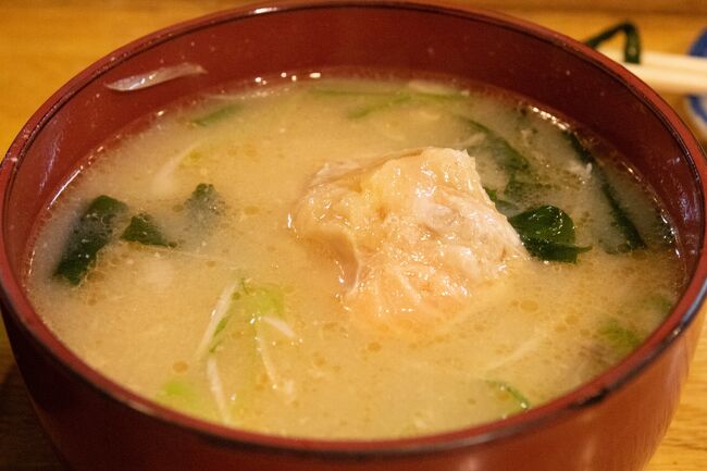 切り身の入ったアラ汁も安くて絶品!!!