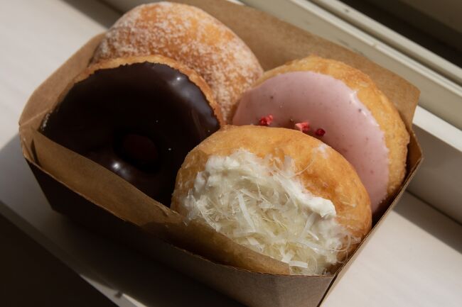 4種類入ったプチドーナツ♪