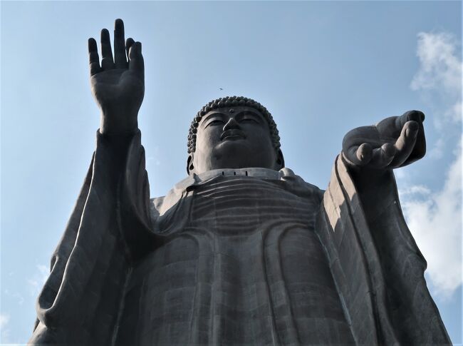 牛久大仏-1 世界最大！ブロンズ立像-阿弥陀大佛 ☆全高120m