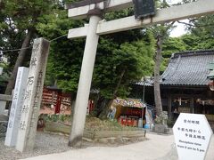 金沢在住の友人の強い勧めで「金城霊澤」というパワースポットを見に行く途上に通りがかった石浦神社。