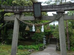 少し道に迷いながら、金城霊澤のある金澤神社の入り口にたどり着きました。何だか寂れている…！？