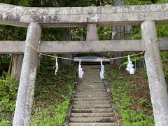 さらに下って火之御子社！
素朴な神社でした。