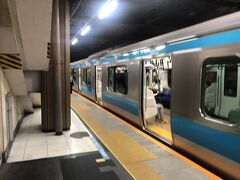 代わりに終点・大宮駅の京浜東北線ホームを撮影。