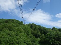 新穂高ロープウェイに乗って西穂高口駅 展望台へ