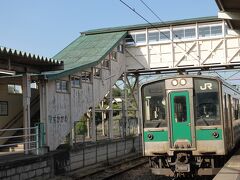 須賀川16:01発の新白河行き
懐かしいって感じの風景です