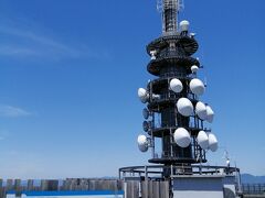 「日本平デジタルタワー」がある、夢テラスの展望デッキへ。