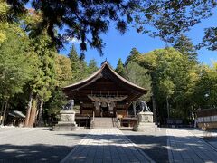 下社に来ました