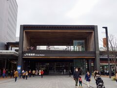 姫路駅の北側に来たら、まずは上りたい駅前の展望デッキ。