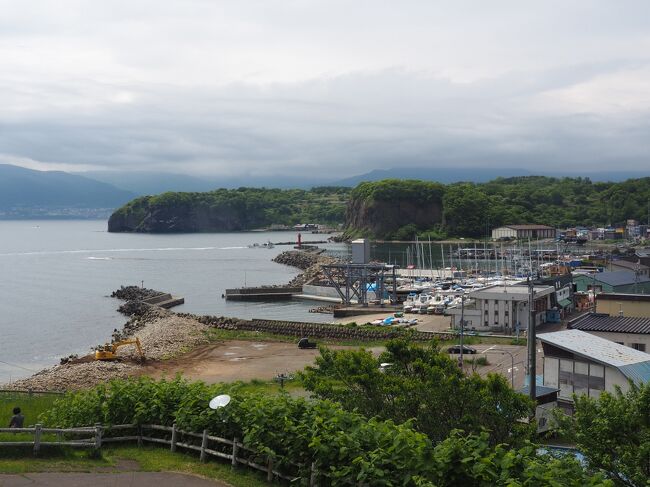 祝津漁港の眺め