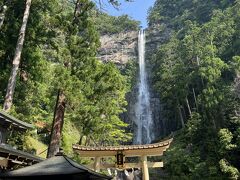 8:45、飛瀧神社に到着！
うーわー！ここめちゃくちゃ気持ちいいです！！！