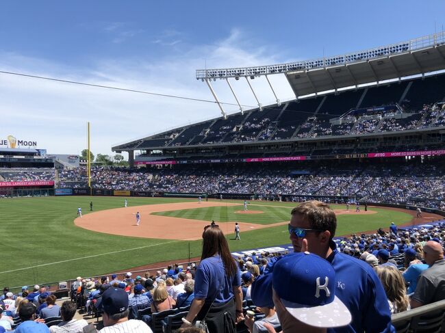 MLB観戦一人旅（ヒューストン→カンザスシティ→セントルイス