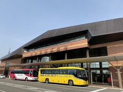 とかち帯広空港に到着。初めて利用する空港です。