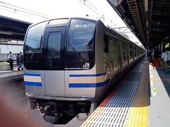 電車での移動