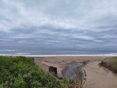 大満足でペンションを後にして、そのまま帰るのももったいなかったのでちょっと白浜に寄ってみました。天気が良くて波も高くなければキレイな海のはずなんだけど、、、台風じゃしょうがない。