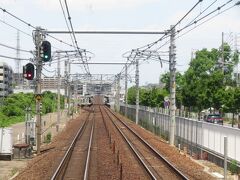 2022.05.28　岐阜ゆき普通列車車内
下りのみ待避できる南大高。
