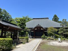 上田大神宮のすぐ北にある海禅寺
戦国時代に真田正幸が、上田城の鬼門除けとして建立したお寺です