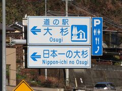 高知道・大豊ICより道の駅大杉に到着。