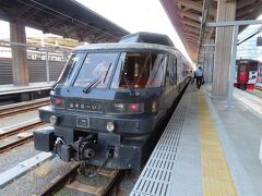 （熊本市内編からの続き）

5月22日（日）

　8時30分過ぎに熊本駅に着いて、この9時9分発の別府行きのあそぼーい！で大分駅に向かいます。

　大分駅着が12時17分なので、2時間程度の鉄道旅です。
　
　私は、移動は飛行機、車よりも鉄道が一番好き。旅先でもなるべく鉄道に乗りたい派。