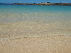 残りの時間はビーチで泳いで過ごしました。