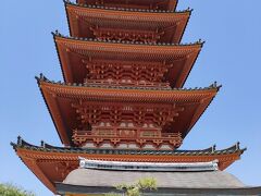 五重塔もあります。千葉県で五重塔はここだけだそうです。