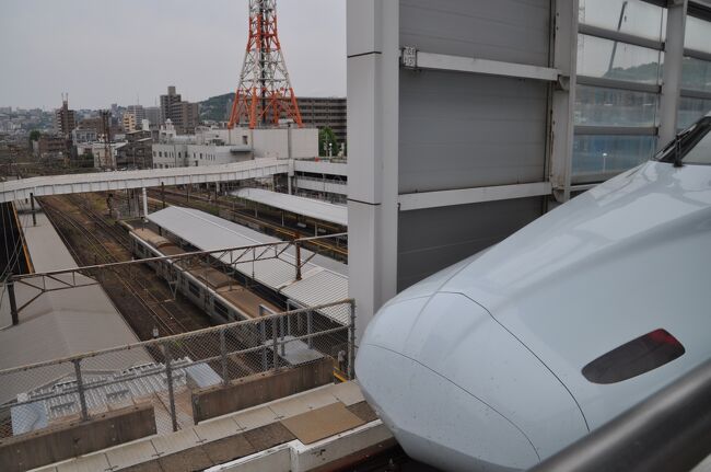 　眼下に在来線ホーム