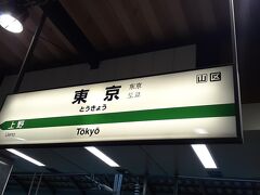 　東京駅には18時04分頃に到着しました。
