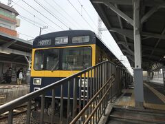 東急池上線久が原へ
ラッキーの旧塗装車