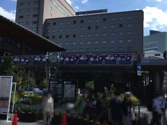 今回の宿泊するホテルはメトロポリタン長野。駅ビル直結で大変便利。