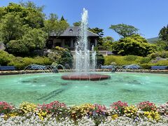 チェックアウトして向かったのは、箱根強羅公園。

こちらもわんこOKです。
