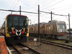 2022.04.27　北熊本
北熊本に来たのは４月から走り始めた静岡鉄道の１０００系に乗るためだが、ほぼフル稼働の平日夕ラッシュ時においてほとんど出払っているのにこいつだけのうのうと休んでいる。おいおいマジかよ。